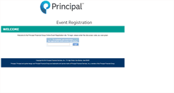 Desktop Screenshot of principalevents.com